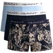 Gant 3P Tropical Leaves Printed Trunks Marine Baumwolle Large Herren