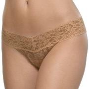 Hanky Panky 3P Low Rise Thong Braun Nylon One Size Damen