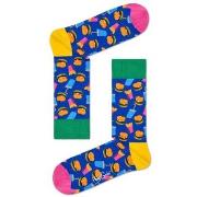 Happy socks 2P Hamburger Sock Blau Muster Baumwolle Gr 41/46