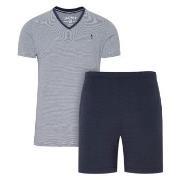 Jockey Night And Day Short Pyjama Marine/Blau Small Herren