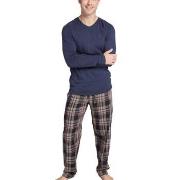 Jockey Pyjama 11 Mix 3XL-6XL Blau/Braun 3XL Herren