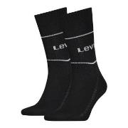 Levis 2P Organic Cotton Sock Schwarz Gr 39/42