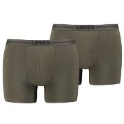 Levis 2P Tencel Boxer Brief Khaki Lyocell Medium Herren