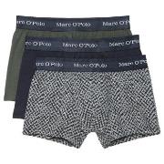 Marc O Polo Cotton Stretch Trunk 3P Marine gemustert Baumwolle Medium ...