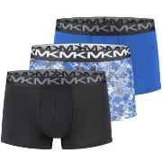 Michael Kors 3P Stretch Factor Trunks Schwarz/Marine/Weiß Baumwolle Sm...