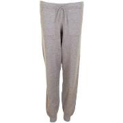 Missya Lazy Rib Pant Grau Small Damen