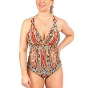 Missya Lucca Swimsuit Orange gemustert 38 Damen