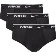 Nike 3P Everyday Essentials Cotton Stretch Hip Brief Schwarz Baumwolle...
