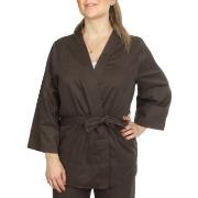 Pierre Robert X Jenny Skavlan Cotton Lounge Kimono Dunkelgrün L/XL Dam...