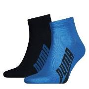 Puma 2P Lifestyle Quarter Sock Blau Gr 39/42