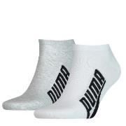 Puma 2P Lifestyle Sneaker Sock Weiß/Grau Gr 39/42
