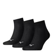 Puma 3P Quarter Socks Schwarz Gr 39/42