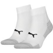 Puma 2P Sport Cushioned Quarter Socks Weiß Gr 39/42