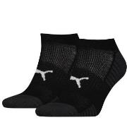 Puma 2P Sport Cushioned Sneaker Socks Schwarz Gr 39/42