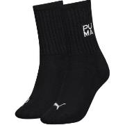 Puma 2P Women Slouch Sock Schwarz Gr 35/38 Damen