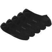 Resteröds 5P Bamboo Invisible Socks Schwarz Gr 40/45 Herren