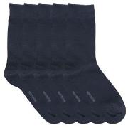 Resteröds 5P Bamboo Socks Marine Gr 40/45 Herren