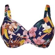 Rosa Faia Tropical Sunset Bikini Top Blau mit Blume H 38 Damen