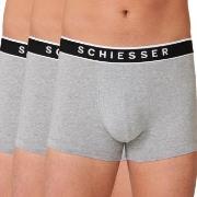 Schiesser 3P 95-5 Organic Cotton Rio Boxer Grau Small Herren