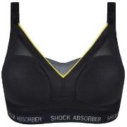 Shock Absorber BH Active Shaped Support Bra Schwarz/Gelb B 70 Damen