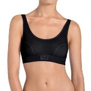 Sloggi BH Double Comfort Top Schwarz Baumwolle 38 Damen