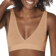 Sloggi BH GO Allround Bralette Beige Mikromodal One Size Damen