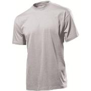 Stedman Classic Men T-shirt Hellgrau Baumwolle Small Herren