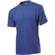 Stedman Classic Men T-shirt Royalblau Baumwolle Small Herren
