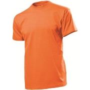 Stedman Comfort Men T-shirt Orange Baumwolle Small Herren