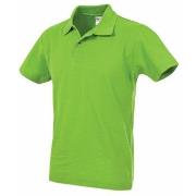 Stedman Polo Men Hellgrün Baumwolle Small Herren