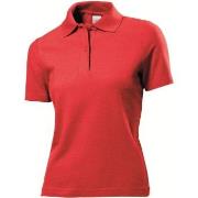 Stedman Polo Women Rot Baumwolle Small Damen