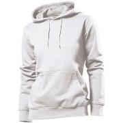 Stedman Sweatshirt Hooded Women Weiß Small Damen