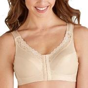 Swegmark BH Maj Front Closure Soft Bra Beige B 75 Damen