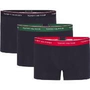 Tommy Hilfiger 3P Essentials Boxers Rot/Grün Baumwolle Small Herren