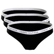 Tommy Hilfiger 3P Recycled Essentials Bikini Schwarz Small Damen