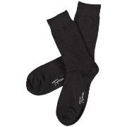 Topeco Men Classic Socks Plain Dunkelbraun Gr 41/45 Herren