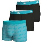 adidas 3P Active Flex Cotton Trunk Türkis Muster Baumwolle Small Herre...