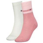 Tommy Hilfiger 2P Women Gifting Boucle Stripe Sock Weiß/Rosa Gr 35/38 ...