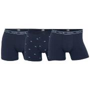 Dovre 3P Bamboo Boxer Tights Dunkelblau Small Herren