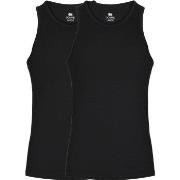 Dovre 2P Bamboo Singlet Schwarz Medium Herren