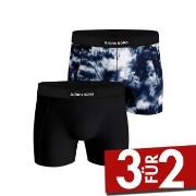 Björn Borg 2P Cotton Stretch Shorts 2112 Schwarz/Blau Baumwolle Small ...