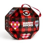 Happy Socks Bauble Sock Gift Set Rot Muster Modal Gr 41/46