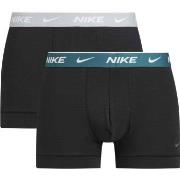 Nike 6P Everyday Cotton Stretch Trunk Schwarz/Grau Baumwolle Medium He...