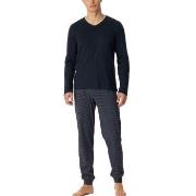 Schiesser Casual Essentials Long Sleeve Pyjamas After Dark Baumwolle 5...