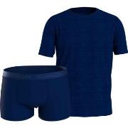 Tommy Hilfiger 2P Luxe Trunk And Tee Giftbox Marine Small Herren