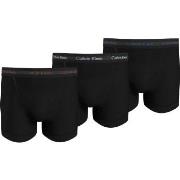 Calvin Klein 3P Cotton Stretch Trunks Schwarz Baumwolle Small Herren