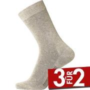 Egtved Cotton Socks Beige Gr 45/48