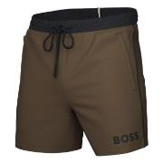 BOSS Badehosen Starfish Swim Shorts Braun Polyester Small Herren