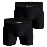 Bjorn Borg Premium Cotton Stretch Boxer 1298 2P Schwarz Baumwolle Smal...