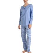 Calida Shell Nights Pyjamas Hellblau Baumwolle Small Damen